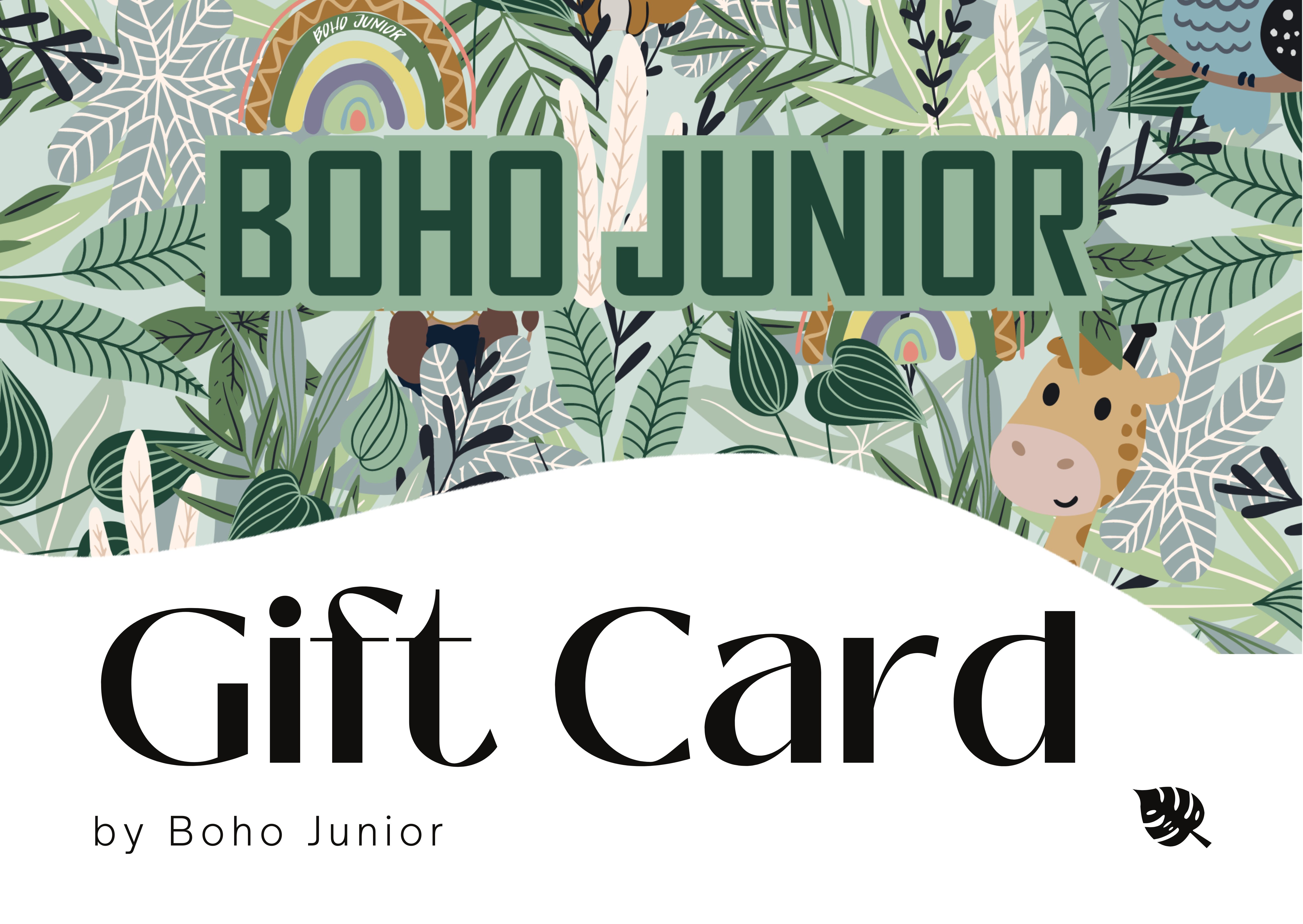 Gift Card by Boho Junior